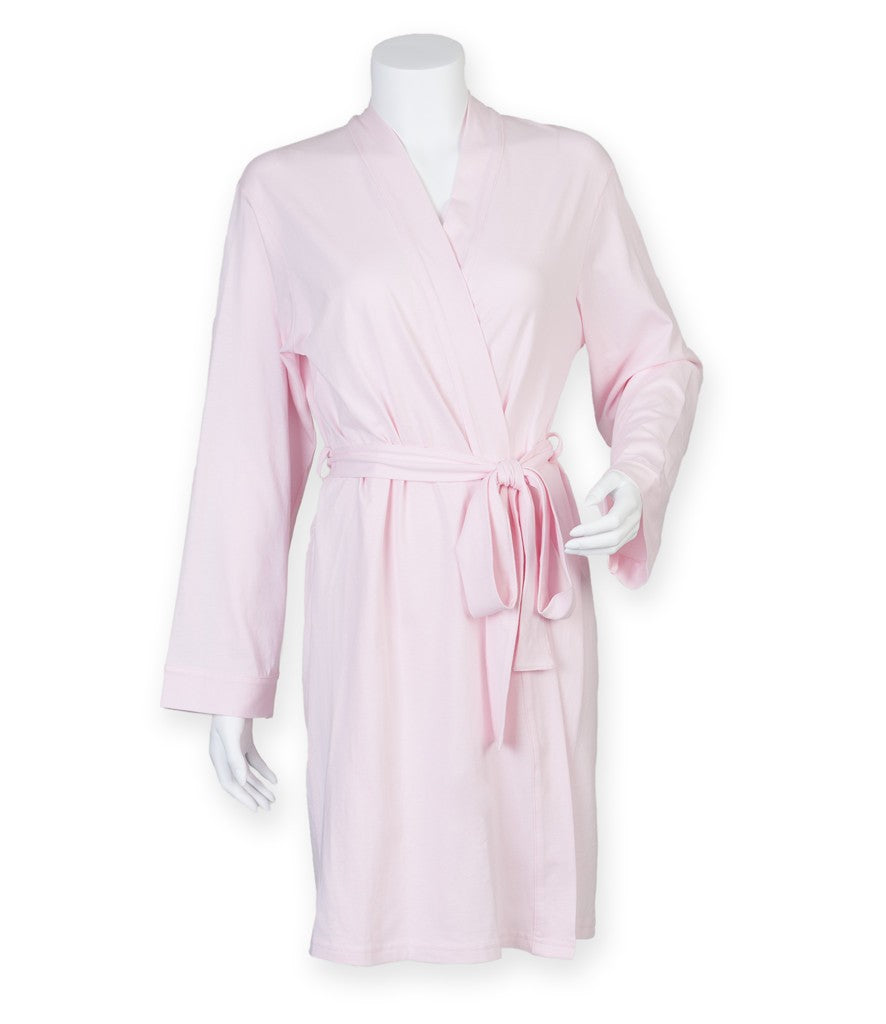 Women's Wrap Dressing Gown | LIGHT PINK